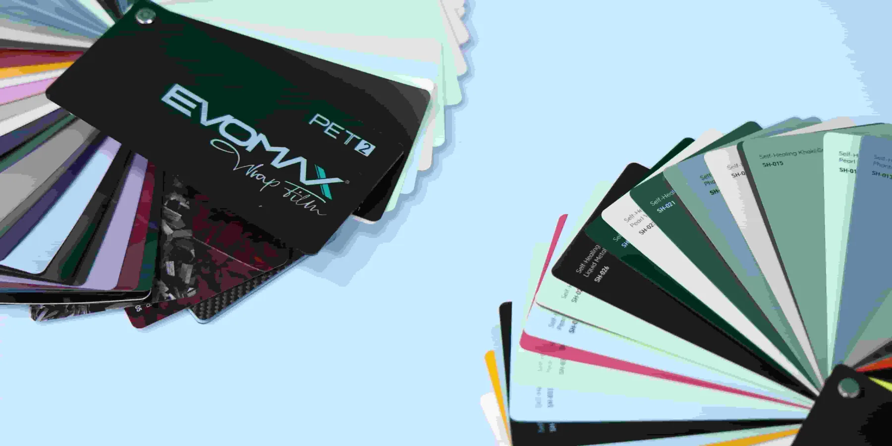 EVOMAX color sample fans